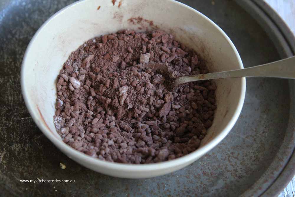 Leftover Rice Chocolate Peanut Butter Mug Cake