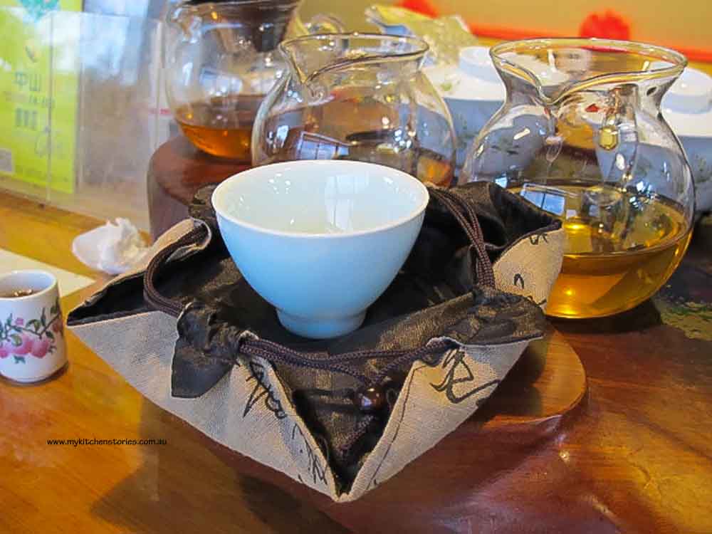 Green Bubble Tea bowl: Made in Taiwan