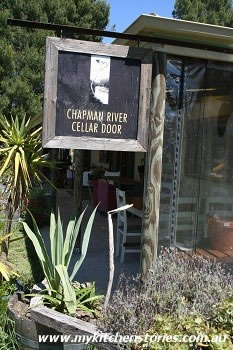 the cellar door at Chapman river wines