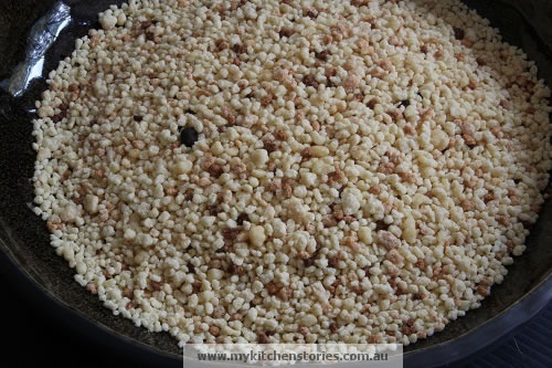 Fregola with Braised Chicken, a picture of Fregola