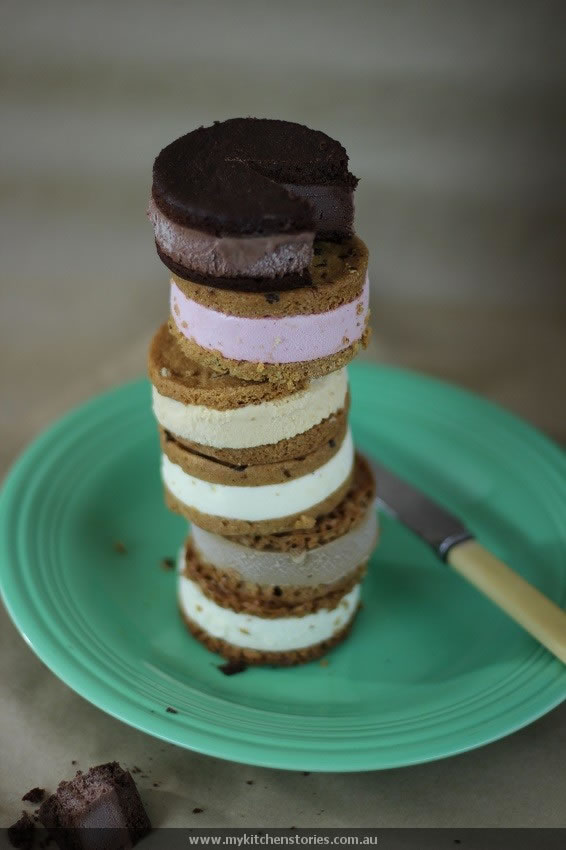 Pat and Stck's Ice cream Sandwiches