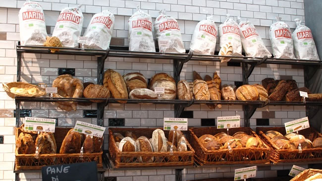 Naturally fermented breads using Mulino Marino flour