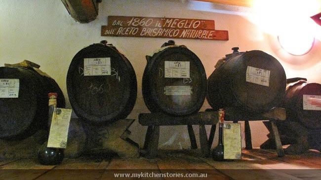 Cavedoni old barrels