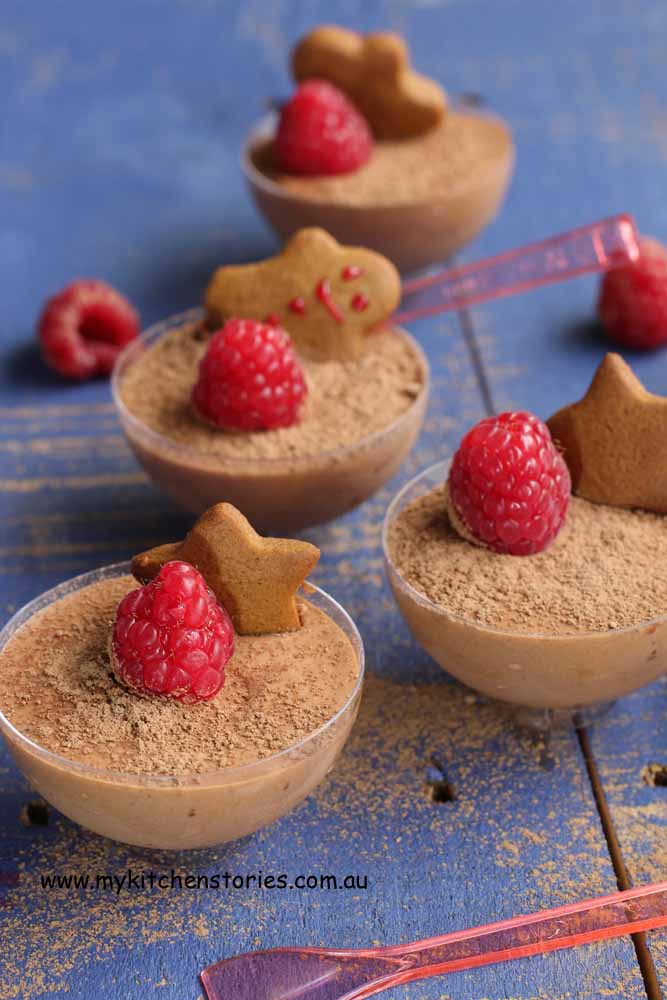 Chocolate Frozen Mousse Cups