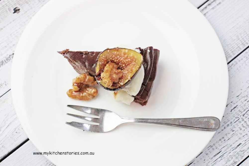 Baked Ricotta Chocolate and Figs
