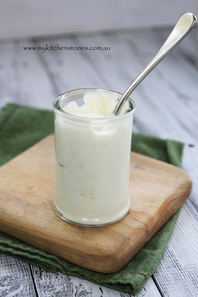 Mayonnaise with chickpea water