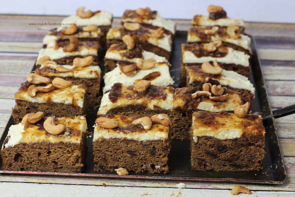 date tray cake, stir together easy