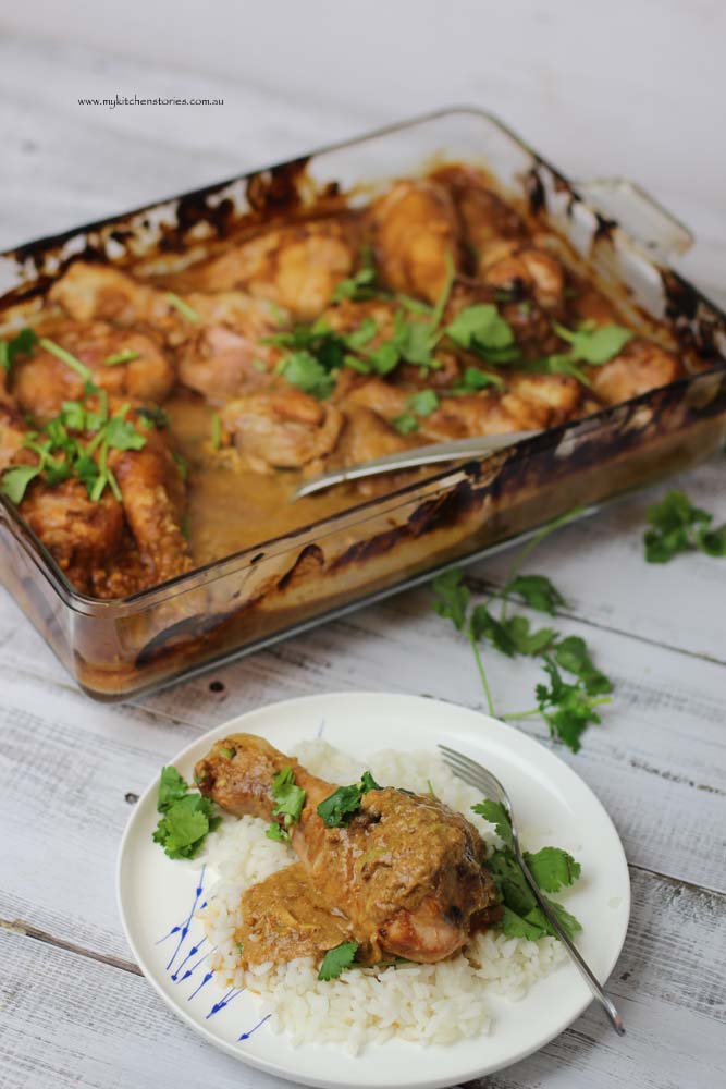 Tray baked Chicken Satay