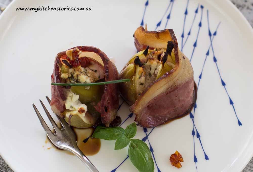 Bacon Wrapped figs