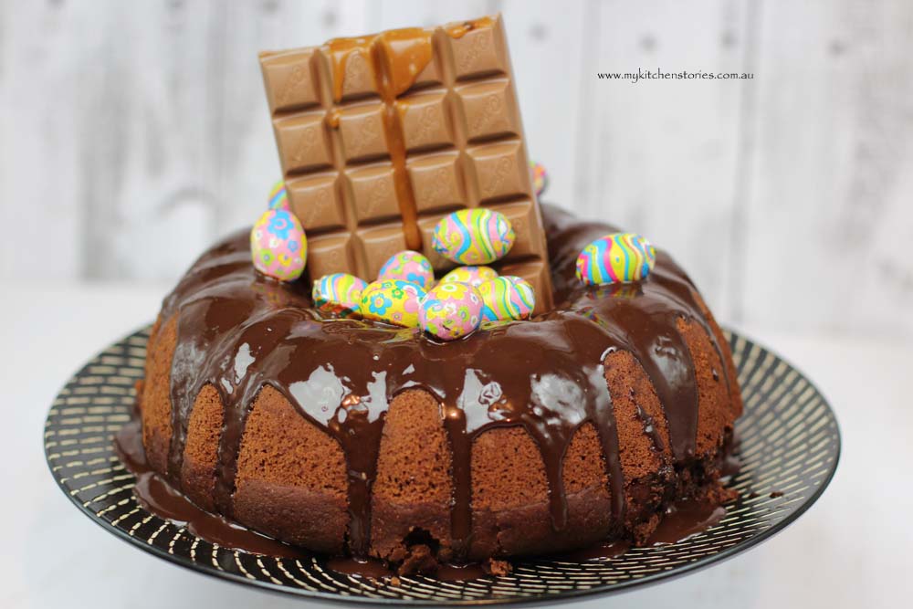 gorgeous chocolate easter cake
