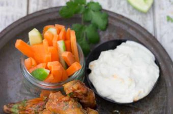 Chicken Wings, Blue Cheese Dip
