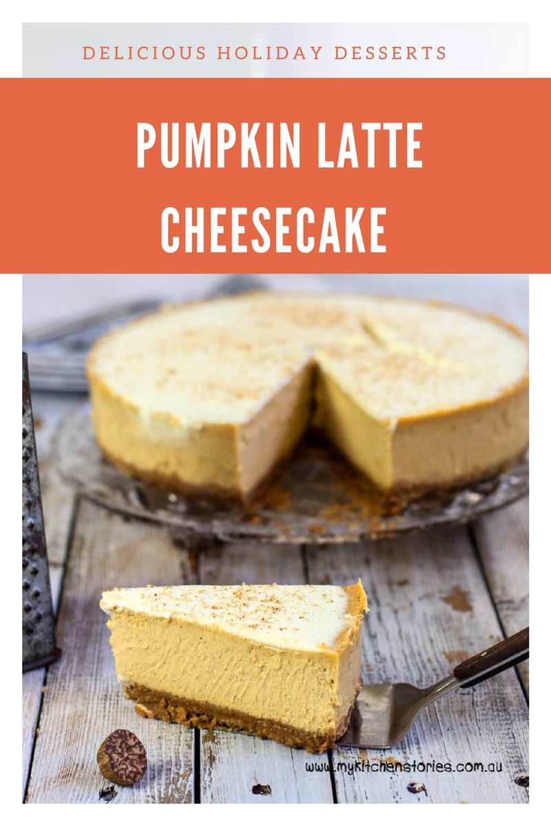 Pumpkin Latte Cheesecake