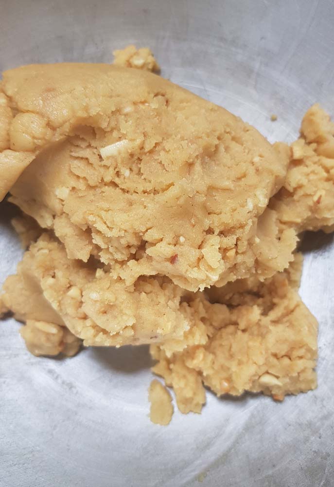 Vegan peanut butter cookie dough
