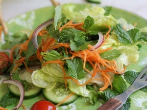 Vietnamese Salad with Nuoc cham dressing