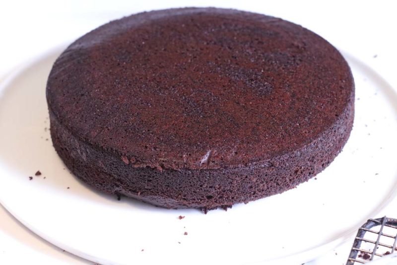 Chocolate cake using sourdough starter