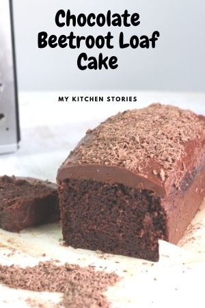Chocolate Beetroot loaf cake. The simplest one ever! | My Kitchen Stories