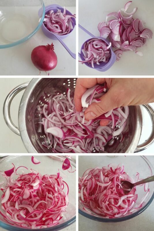 Pickled Spanish onions