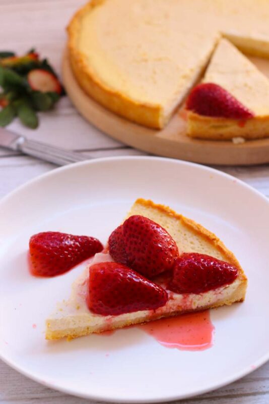 Gluten-free-roasted-strawberry-tart